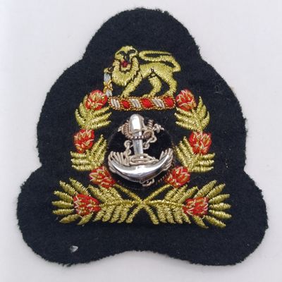 South African Navy Warrant officer cap badge
