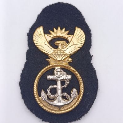 South African Navy Seaman to Petty officer cap badge
