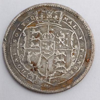 Great Britain 1817 shilling XF