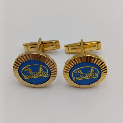 Pair of vintage Volkskas Bank Arbeidsaamheid cufflinks