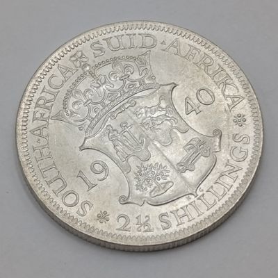 South Africa 1940 half crown - Brilliant uncirculated