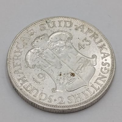 South Africa 1943 2 Shilling  - uncirculated