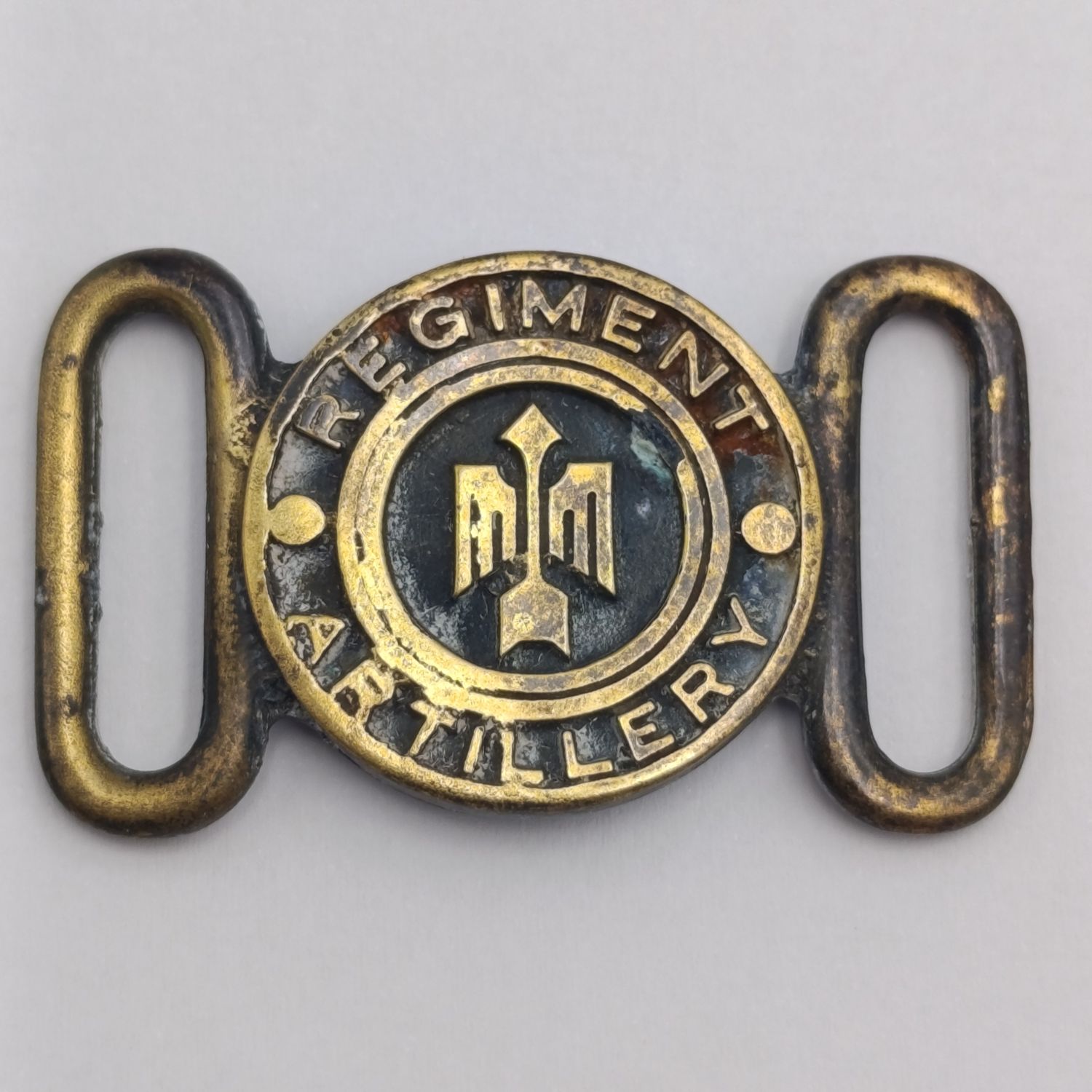 British regiment artillery belt buckle