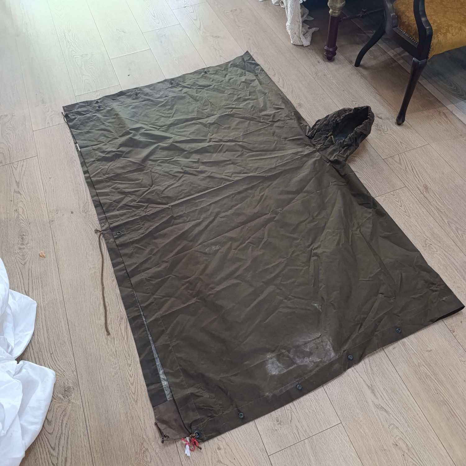 SA Army Nutria poncho