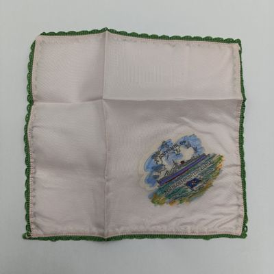 Union Castle Souvenir of M.V Bloemfontein Castle handkerchief