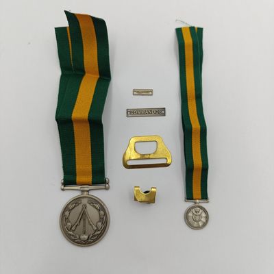 Set of 6 SADf Medals issued to Sergeant HW Austin of Waterberg commando