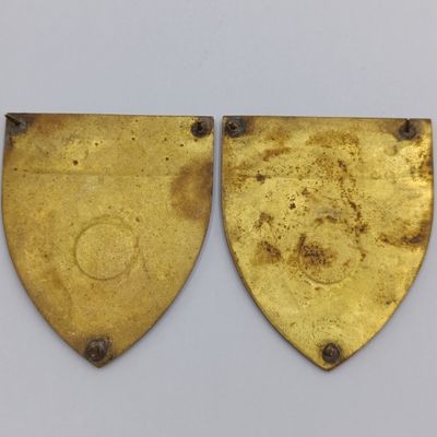 Pair of SADF Western Province maintenance unit shoulder flashes