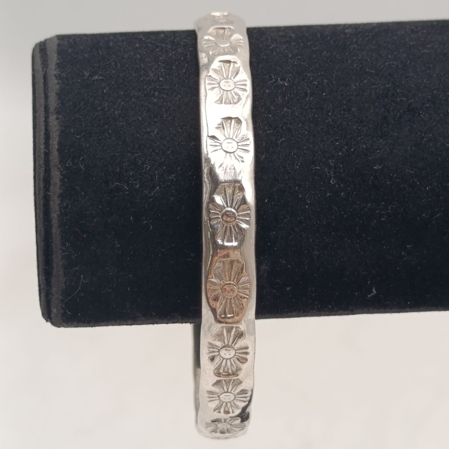 Ag 999 - almost pure silver bangle - weighs 32 grams