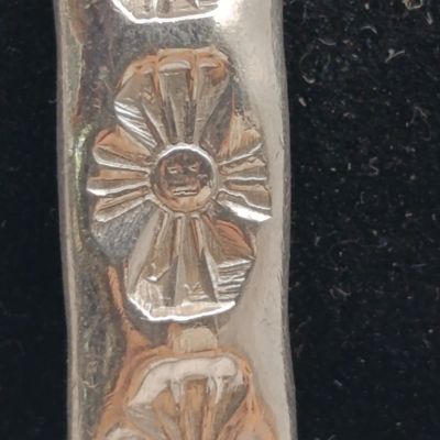 Ag 999 - almost pure silver bangle - weighs 32 grams
