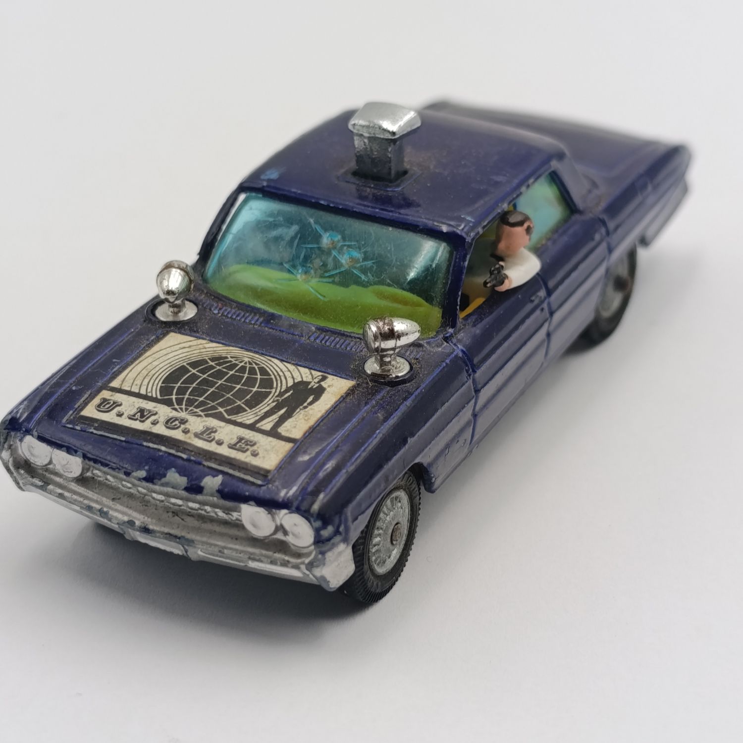Vintage Corgi Toys UNCLE Oldsmobile Super 88 die-cast model car
