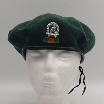 SADF Commandos beret with badge and balkie