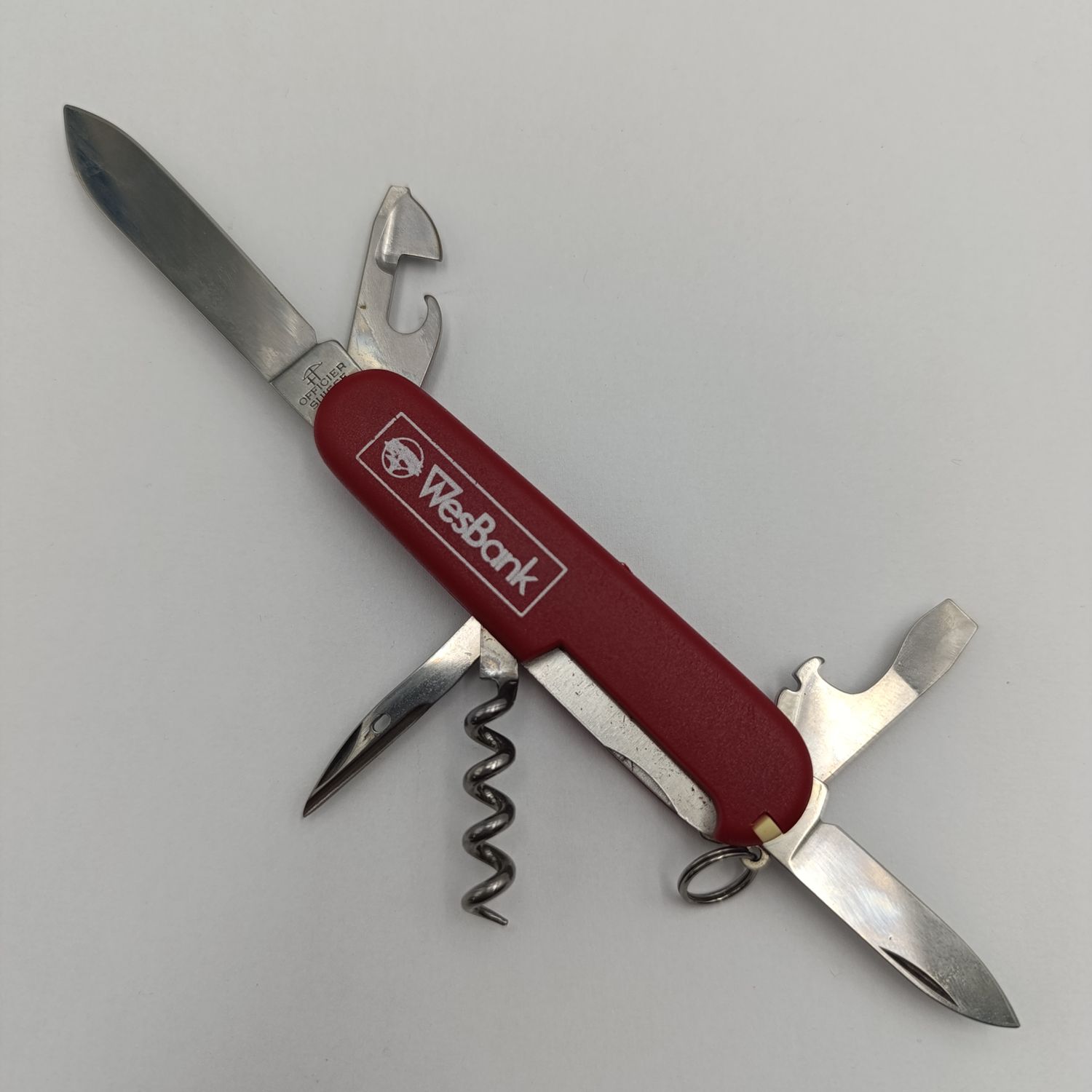 Victorinox Spartan pocket knife with Wesbank logo