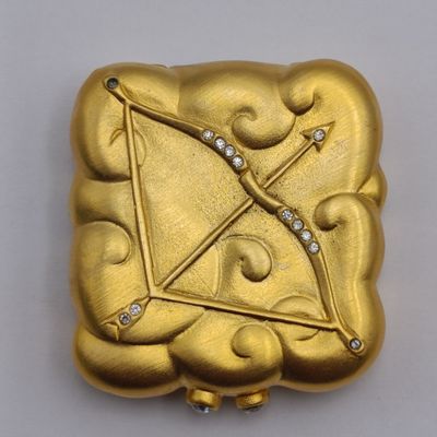 Estee Lauder solid perfume compact - Sagittarius Zodiac