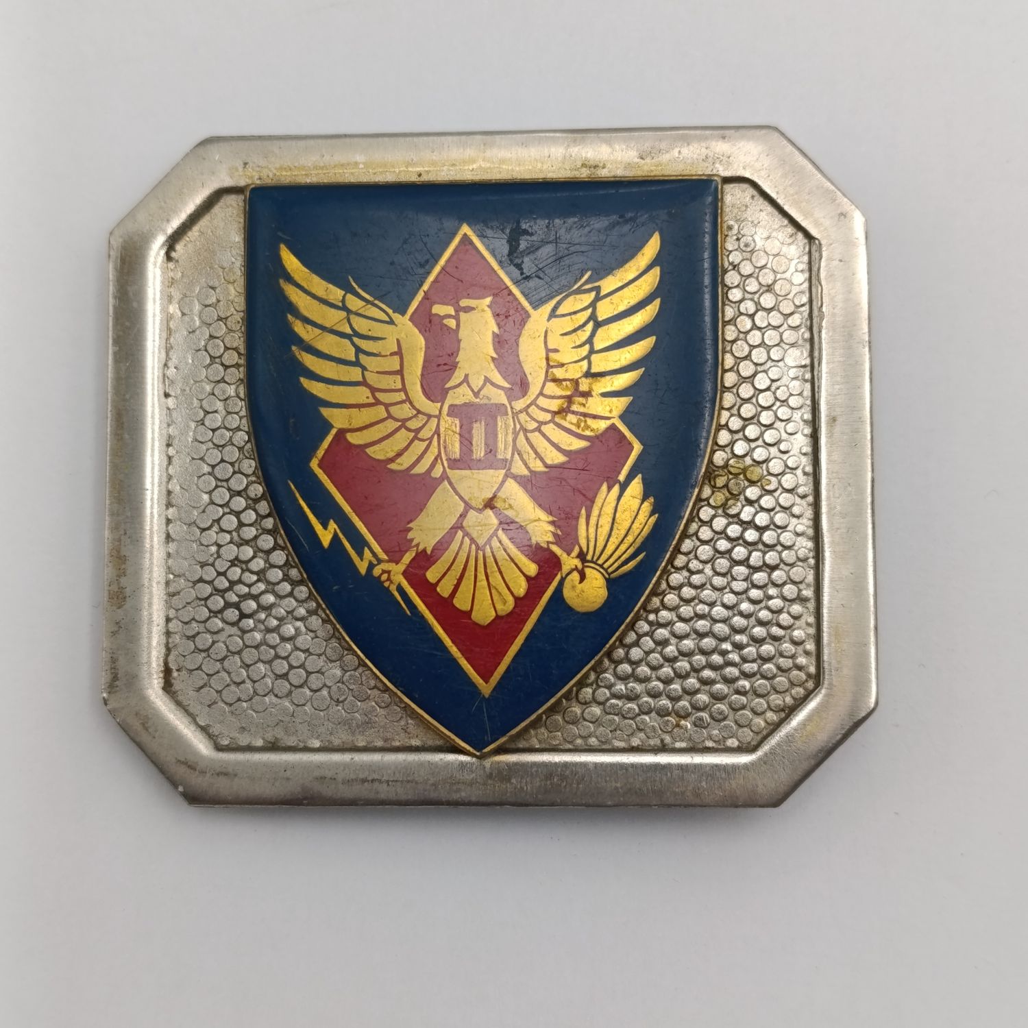 SADF 2 Locating regiment stable belt buckle
