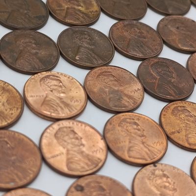 Usa Lincoln cents most excellent - 48 coins