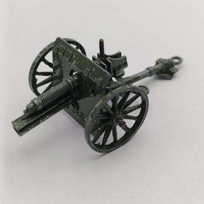 Vintage Crescent Toys die-cast cannon