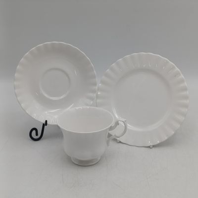 Vintage Royal Albert reverie porcelain trio - Cup, Saucer and sideplate