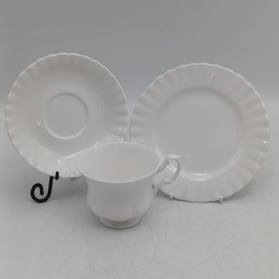 Vintage Royal Albert reverie porcelain trio - Cup, Saucer and sideplate
