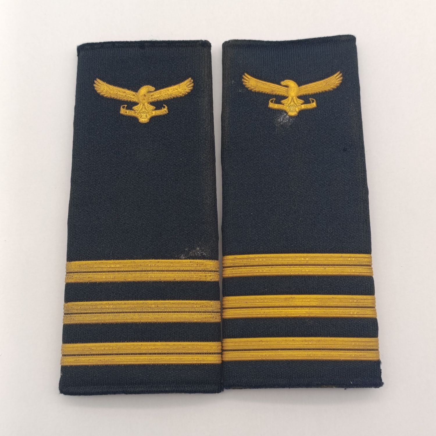Pair of SA Air Force Captain rank epaulettes