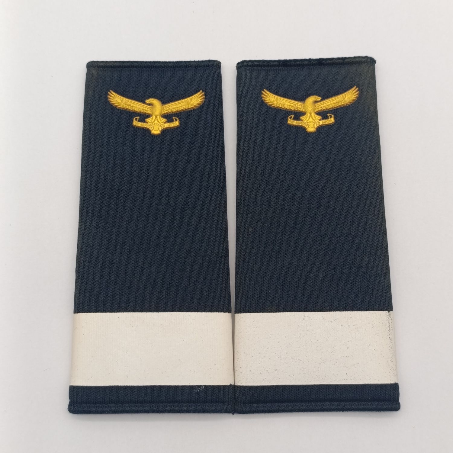 Pair of SA Air Force Candidate officers rank epaulettes