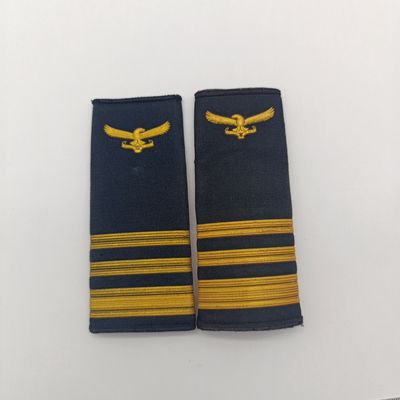 Pair of SA Air Force Lieutenant-Colonel rank epaulettes