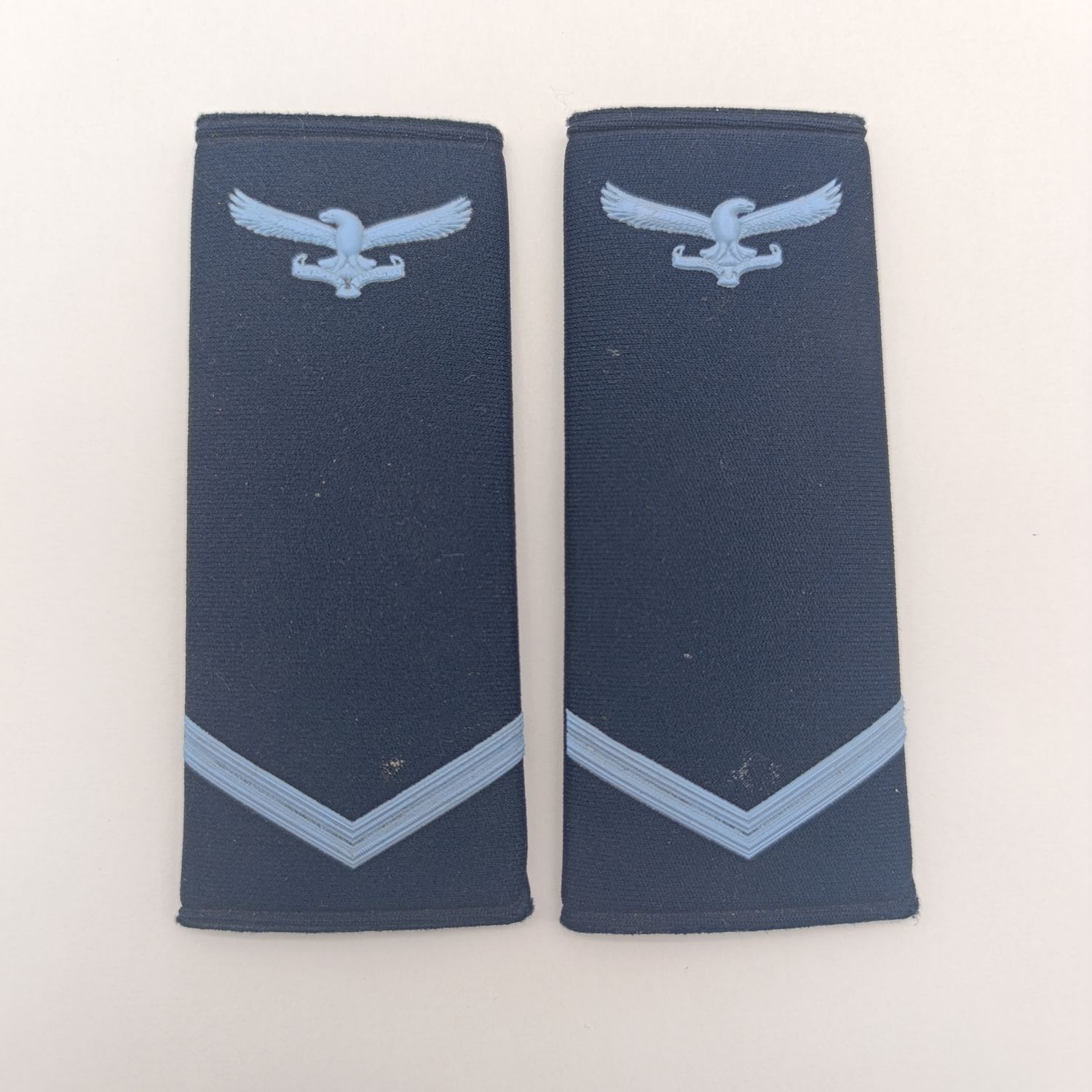 Pair of SA Air Force Lance Corporal rank epaulettes