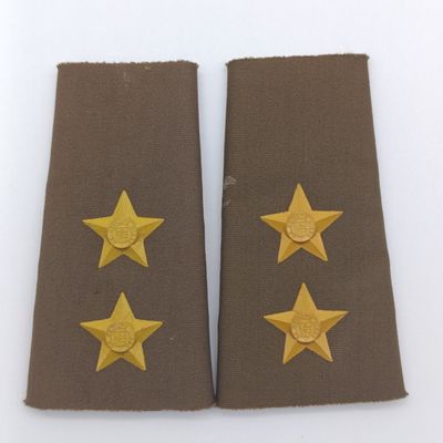 Pair of SA Army Lieutenant rank epaulettes