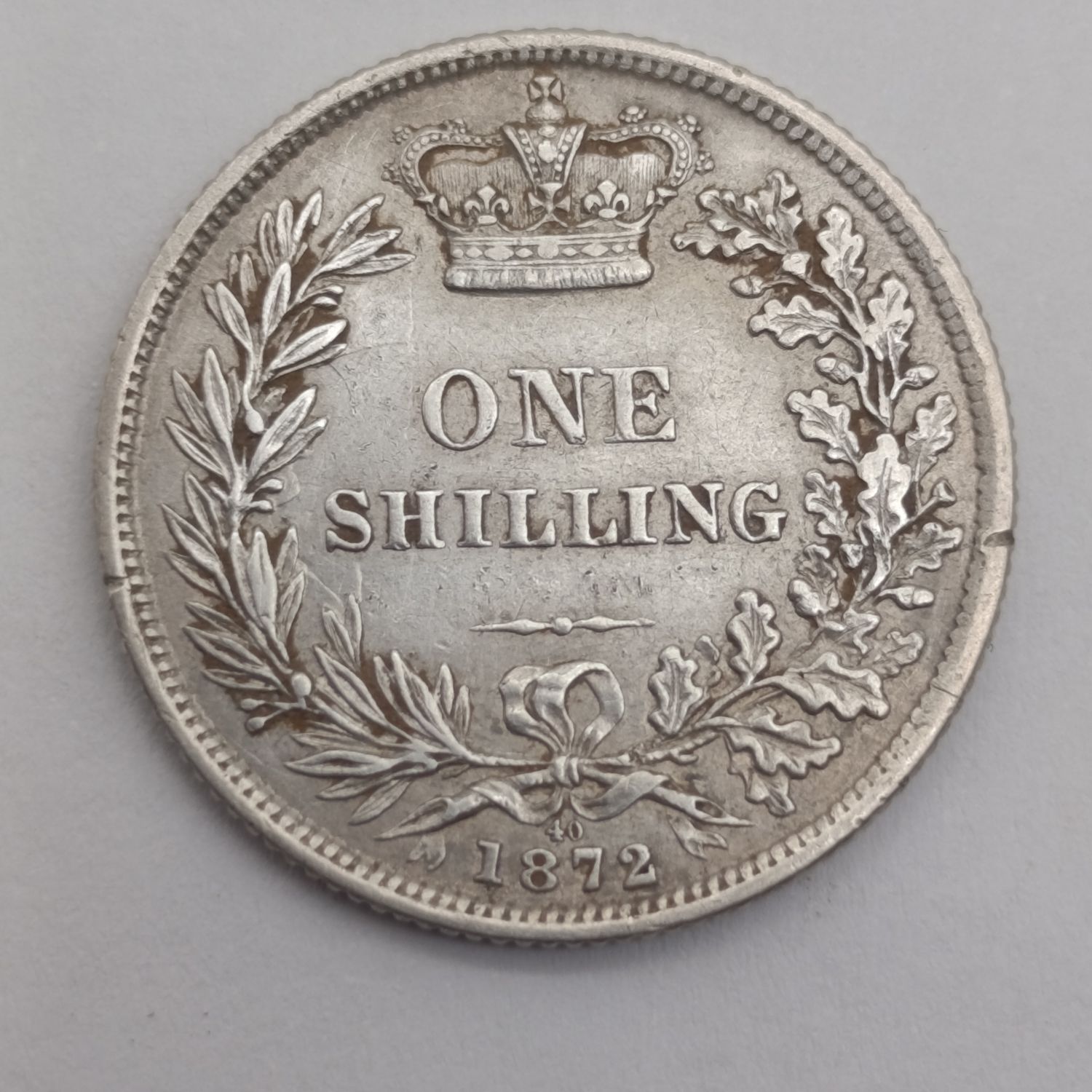 Great Britain 1872 One shilling plate 40 - AU