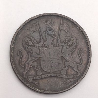 St Helena 1821 Half penny XF+