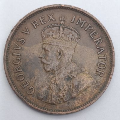 South Africa 1935 Half Penny  - XF