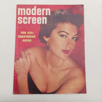 Vintage Modern Screen magazine - January 1953