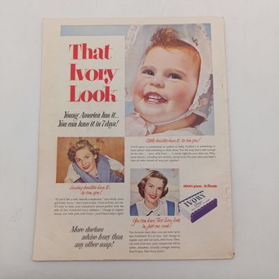 Vintage Modern Screen magazine - Rota Hayworth - July 1952