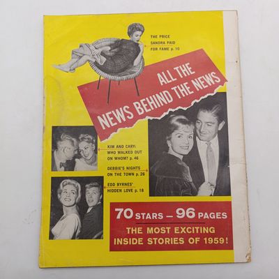 Vintage Modern Screen's Hollywood yearbook 1960 No.3 - Liz and Eddie