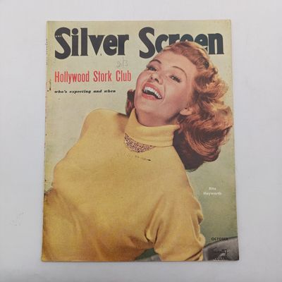 Vintage Silver Screen magazine - Rita Hayworth - October 1952