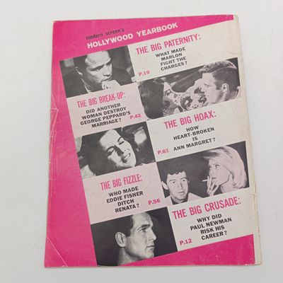 Vintage Modern Screen's Hollywood yearbook 1964 - No.7