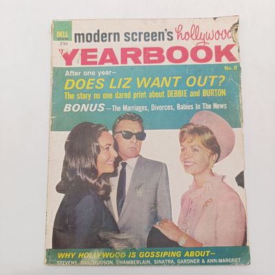 Vintage Modern Screen's Hollywood Yearbook No.8 1965