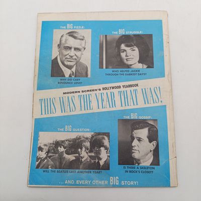 Vintage Modern Screen's Hollywood Yearbook No.8 1965