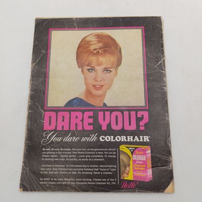 Vintage Modern Screen magazine - July 1965 - cover repaired
