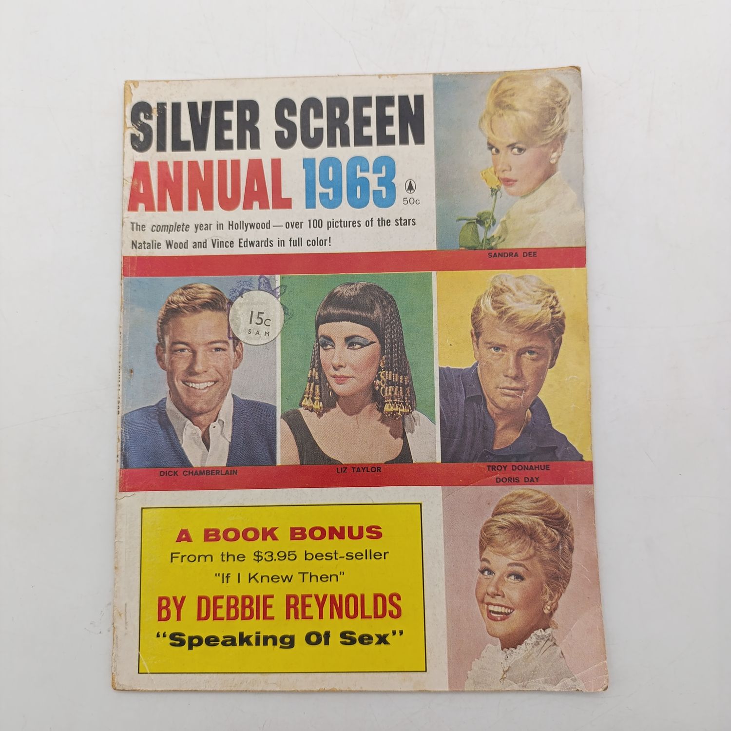Vintage Silver screen Annual 1963 magazine