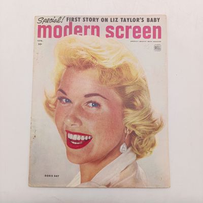 Vintage Modern Screen magazine - Doris Day - April 1953