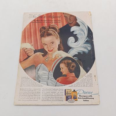 Vintage Modern Screen magazine - Jeanne Crain - December 1946