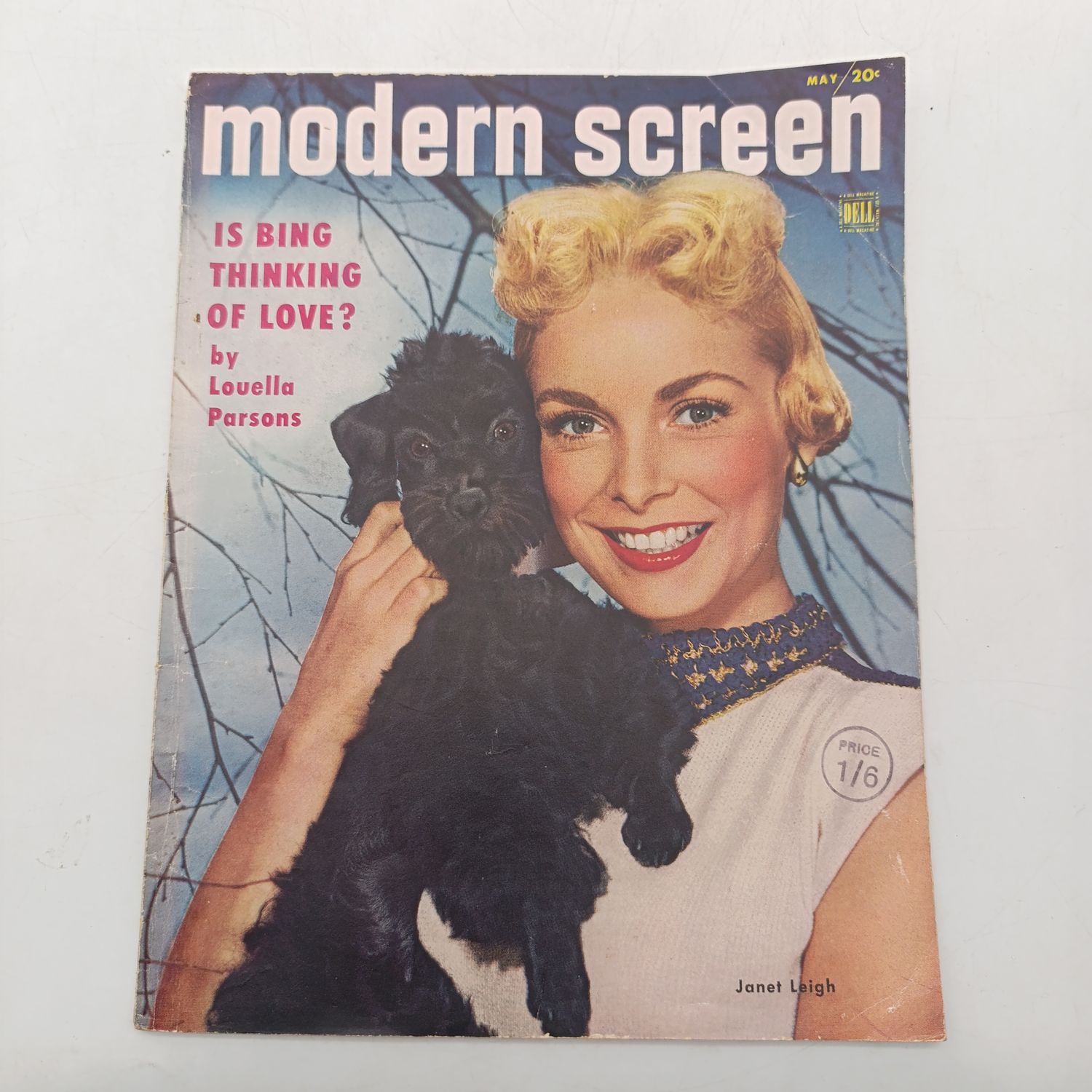 Vintage Modern Screen magazine - Janet Leigh - may 1953