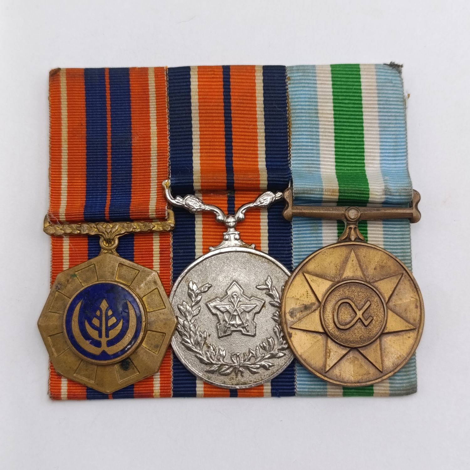 Set of 2 SADF Border war full size medals - Pro Patria, general service, Unity medal