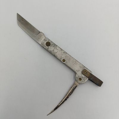 SA Navy pocket knife with rope splicer by J Lombard