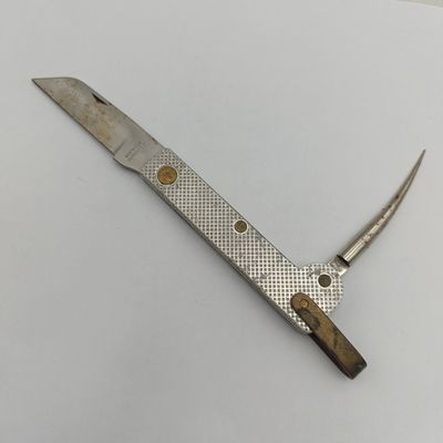 SA Navy pocket knife with rope splicer by J Lombard