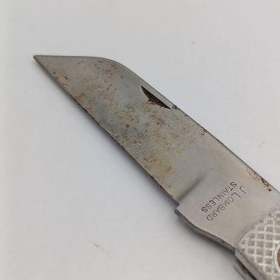 SA Navy pocket knife with rope splicer by J Lombard