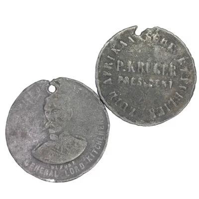 Kruger &amp; Kitchener Medallions - well used