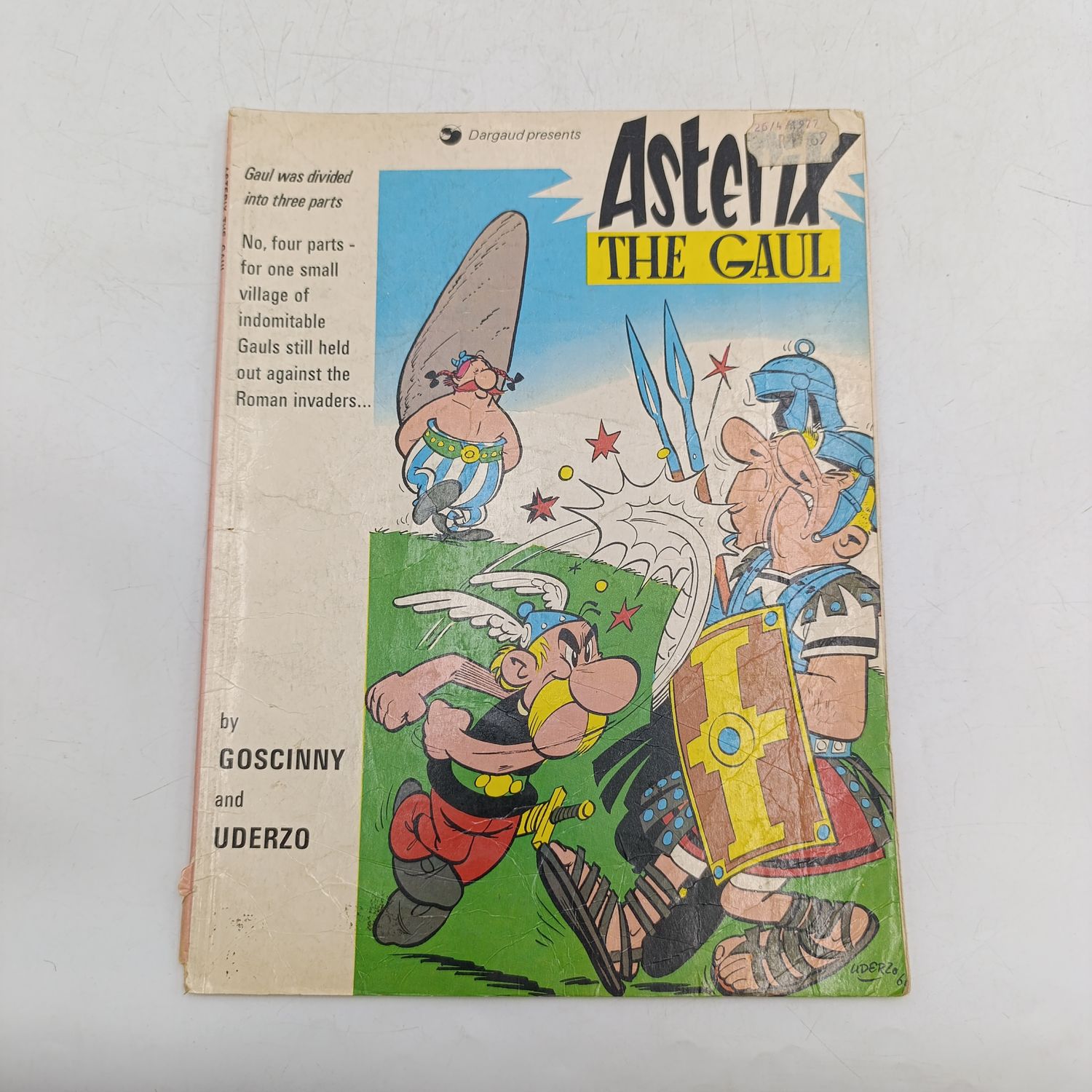 Vintage Asterix The Gaul cartoon novel