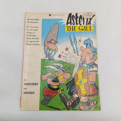Vintage Asterix The Gaul cartoon novel