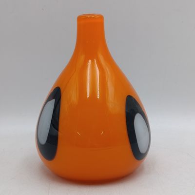 Vintage Murano glass midnight vase